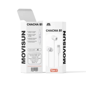 Audífonos manos libres chacha B1 tipo c