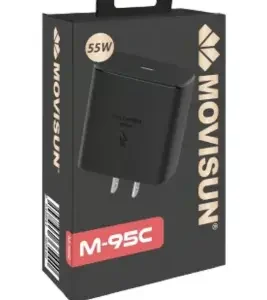 Cargador tipo c 55 Watts Movisun M-95C