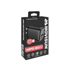 Cargador tipo c 20 Watts Movisun MPD80