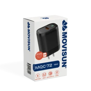 Cargador tipo C 18 Watts Movisun MQC-72 Movisun