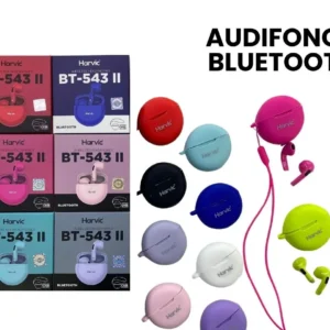 Audífono bluetooth Harvic 543