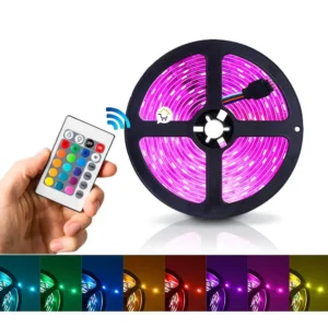 Cinta led de 5 metros con control