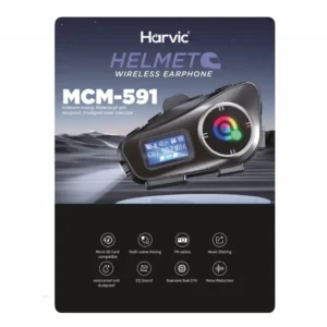 Intercomunicador con pantalla para moto