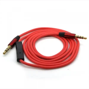 Cable plug a plug auxiliar con micrófono