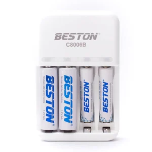 Cargador con pilas recargables BESTON