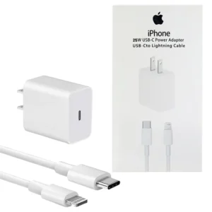 Cargador tipo c  para iPhone 25w con cable